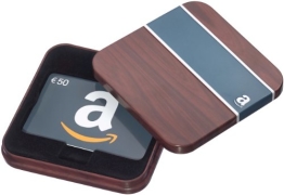 Amazon.de Box mit Geschenkkarte - 50 EUR (Retro) - 1