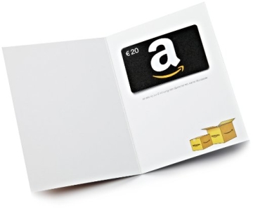 Amazon.de Grußkarte mit Geschenkgutschein - 3 Karten zu je 20 EUR (Alle Anlässe) - 3